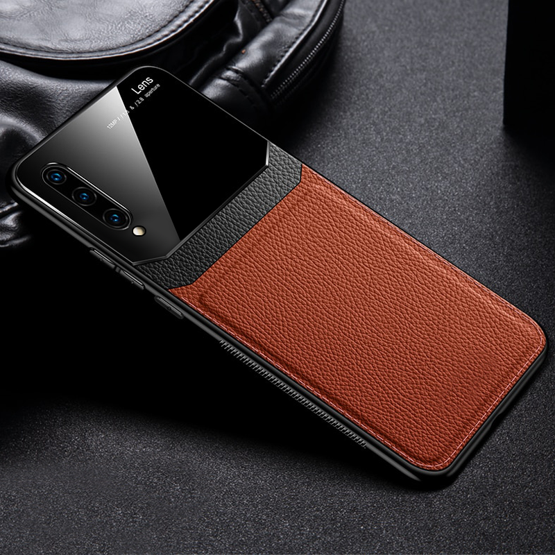 Galaxy A50s Leather Lens Luxury Card Holder Case