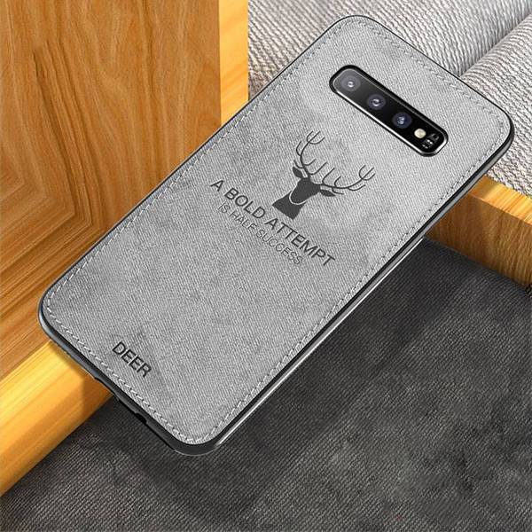 Galaxy S10 / S10 Plus Deer Pattern Inspirational Soft Case