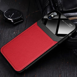 Leather Lens Luxury Card Holder Case for iPhone XR