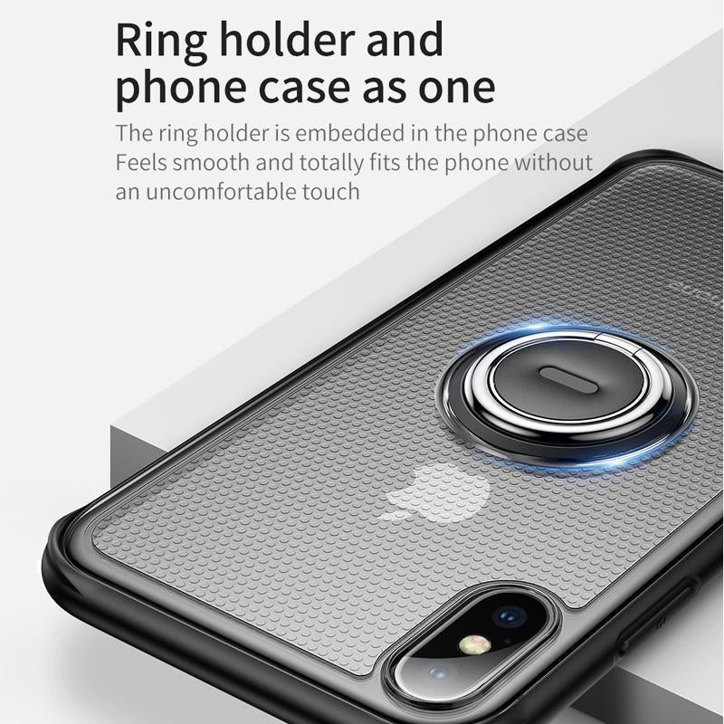 iPhone XS Baseus Ring Holder Stand Phone Case