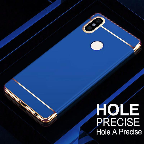 Redmi Note 6 Pro Luxury Electroplating 3 in 1 Case