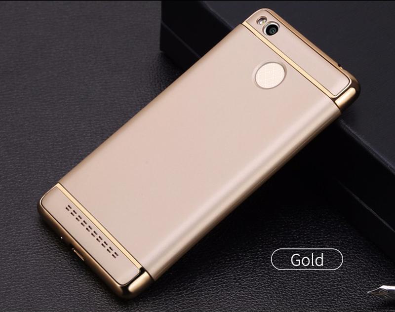 3 in 1 PC Hard Armor Luxury Covers for Redmi 3S Prime