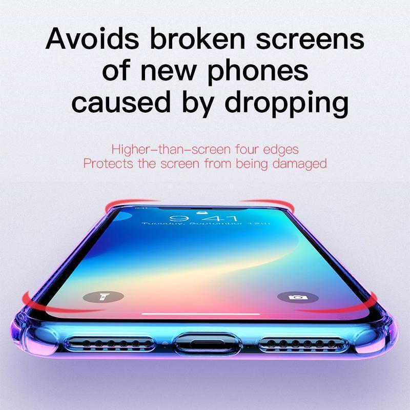 iPhone XS Baseus Shockproof Gradient Protective Case