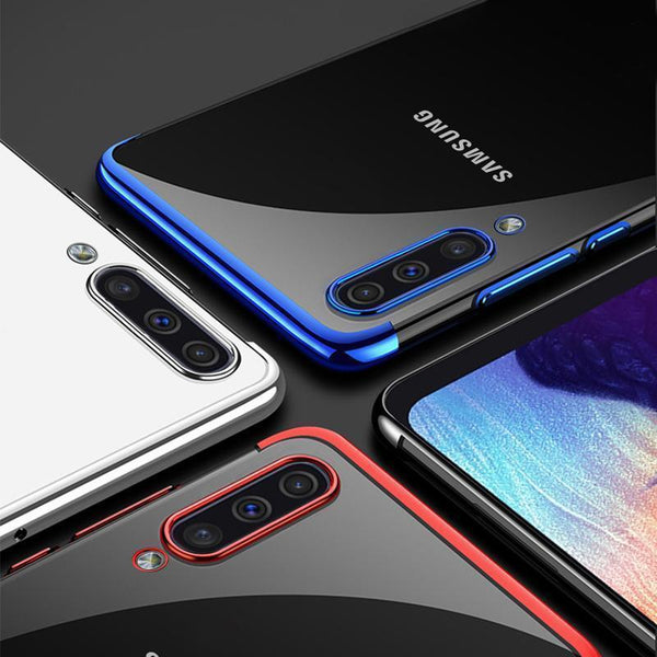 Galaxy A70 High-end Fashion Transparent Phone Case