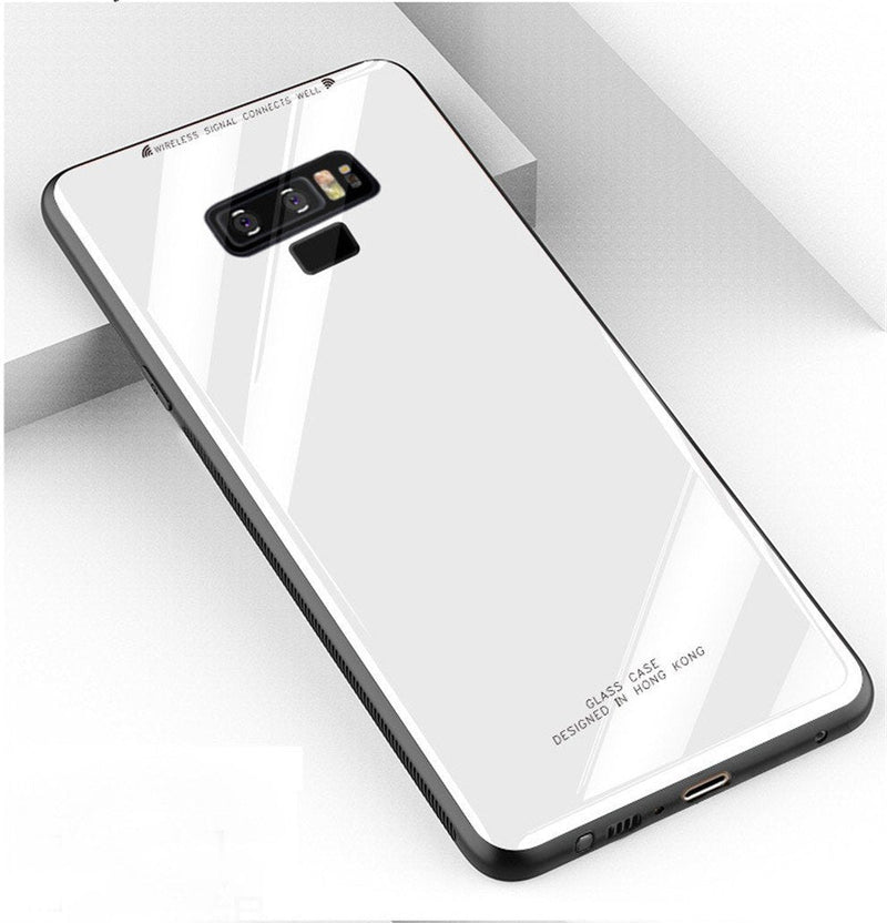 Luxury Tempered Glass Protective Case for Galaxy Note 9