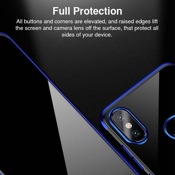 High-end Fashion Transparent Case for Redmi Note 5 Pro