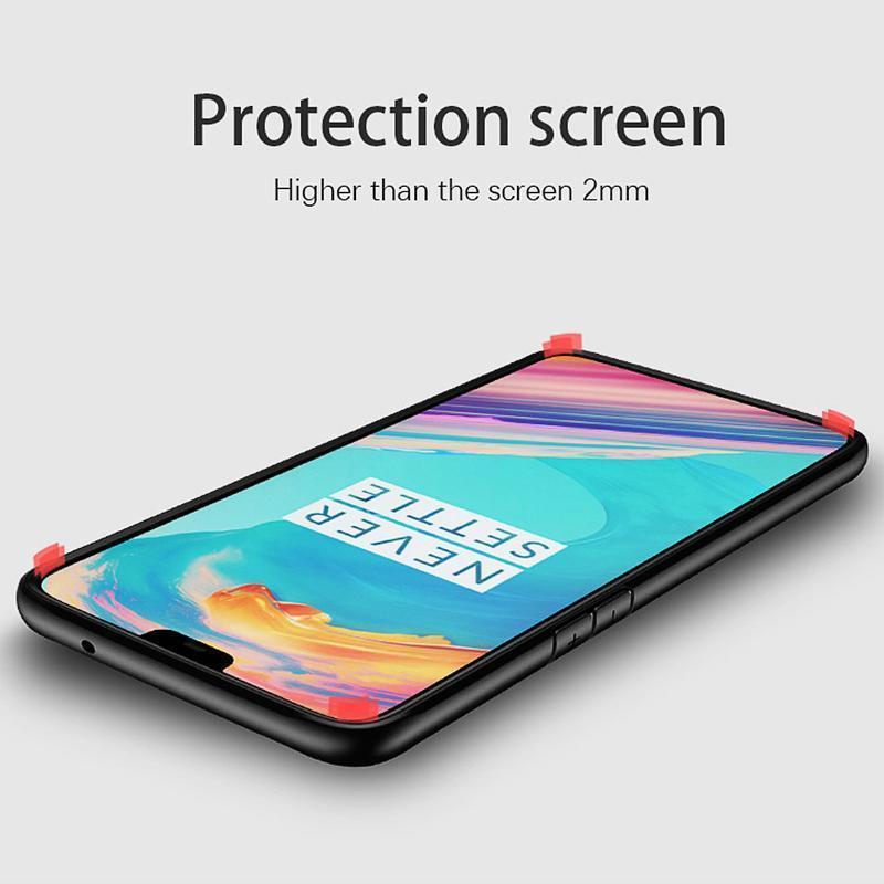 Transparent Soft Silicone Protective Back Case for OnePlus 6