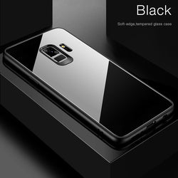 9H Tempered Glass Anti- Scratch Phone Case for Galaxy S9/ S9 Plus