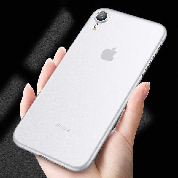 iPhone XR Luxury Ultra Thin Smooth Matte PP Case