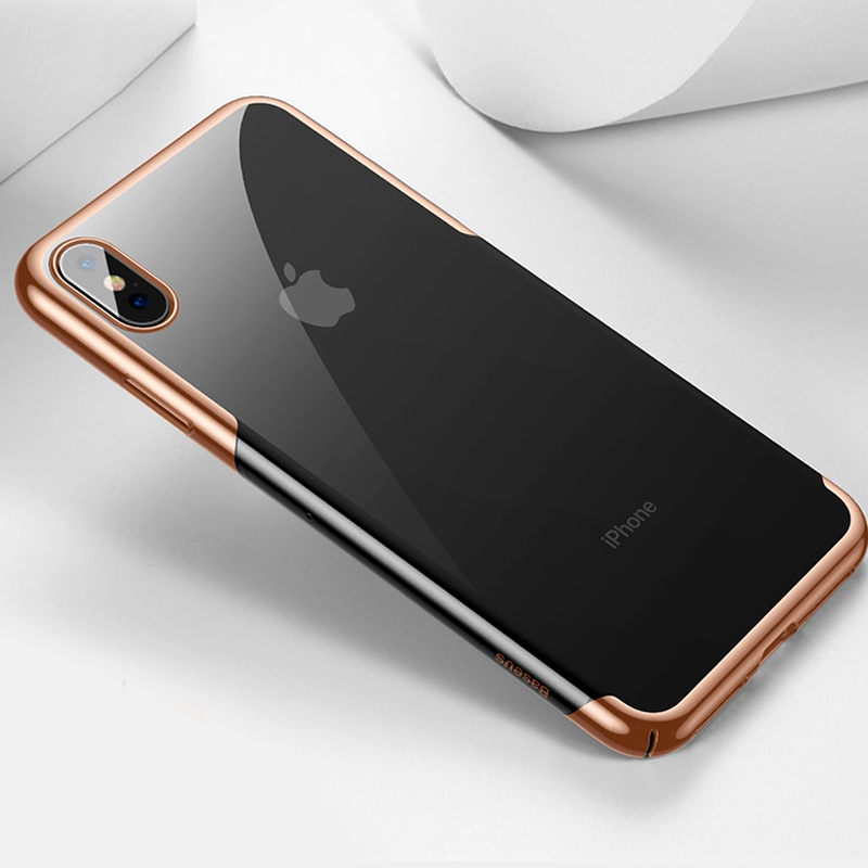 Apple iPhone XS High-end Fashion Transparent Phone Case