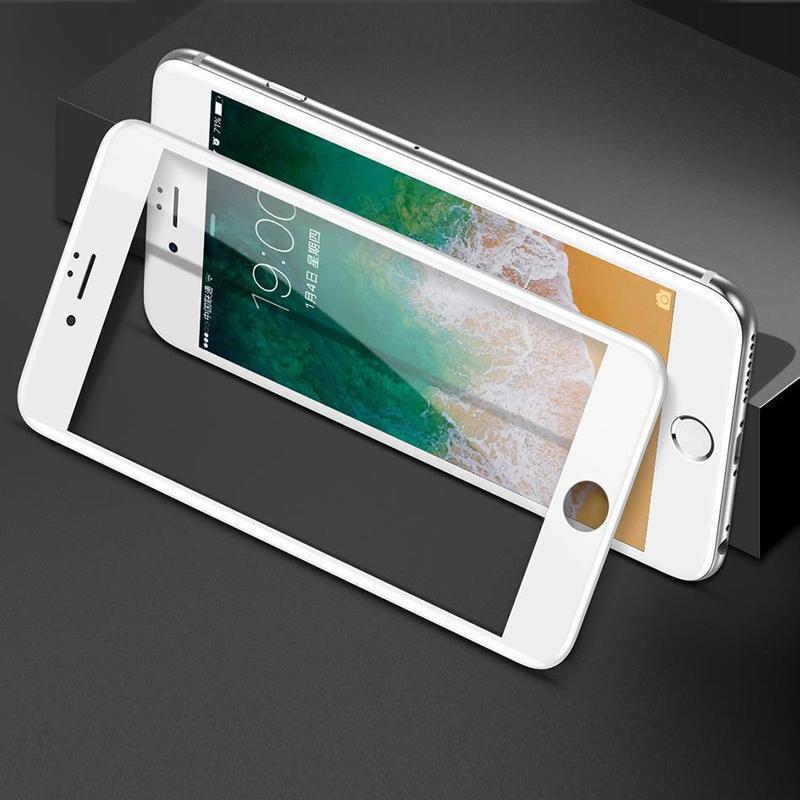 5D Tempered Glass Screen Protector for iPhone 8, 8 Plus