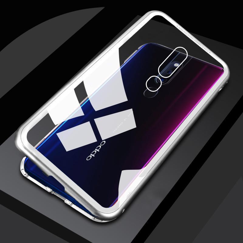 Oppo F11 / F11 Pro Electronic Auto-Fit Magnetic Glass Case