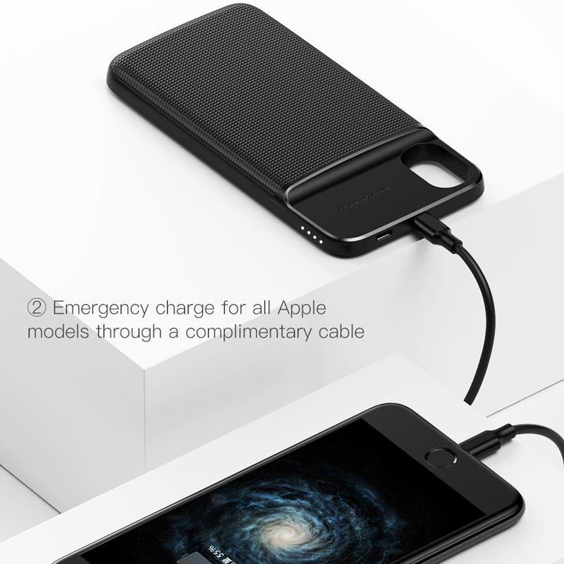iPhone XS Baseus 5000mAh External Battery Charger Phone Case