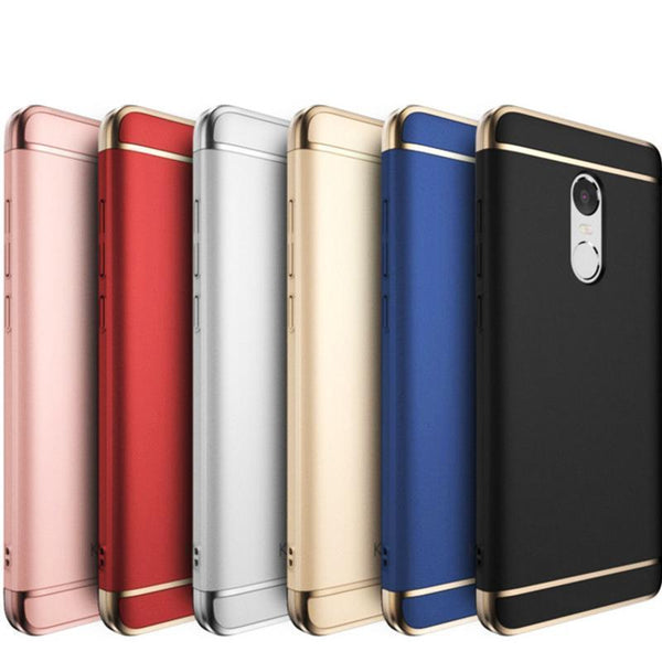 Luxury 3 in 1 Electroplating Case for Redmi Note 5
