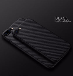 Carbon Fiber Ultra-thin Protection Back Case for iPhone 7/ 7 Plus