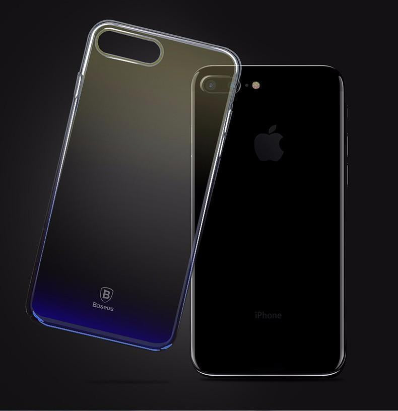iPhone 8/ 8 Plus Gradient PC Luxury Plating Ultra Thin Hard Plastic Case