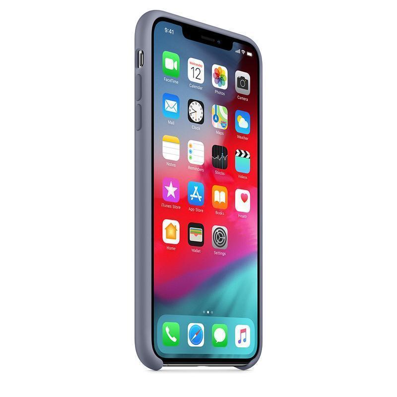 Apple iPhone X Series Silicone Case - Lavender Gray