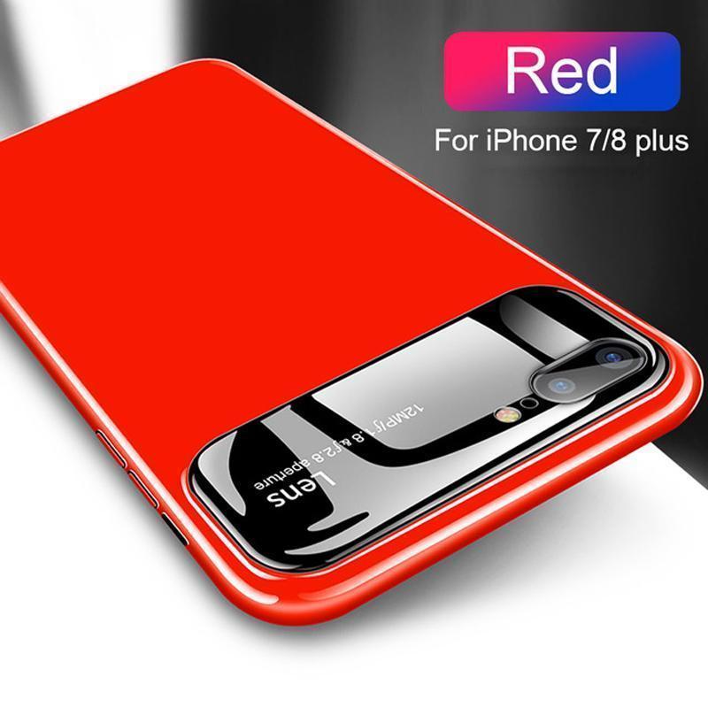 Luxury Smooth Ultra Thin Mirror Effect Case for iPhone 7/8, 7/8 Plus