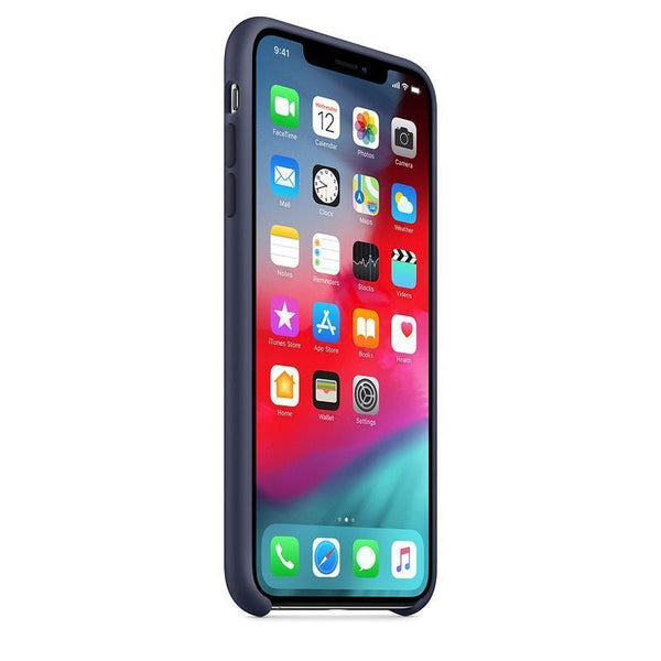 Apple iPhone X Series Silicone Case - Midnight Blue