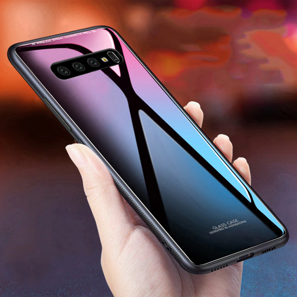 Galaxy S10 / S10 Plus Smooth Tempered Glass Case