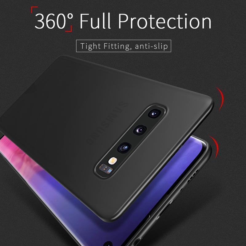 Galaxy S10 / S10 Plus Luxury Ultra Thin Smooth Matte PP Case