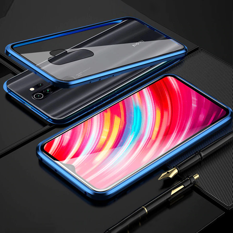 Electronic Auto-Fit Magnetic Case for Redmi Note 8 Pro