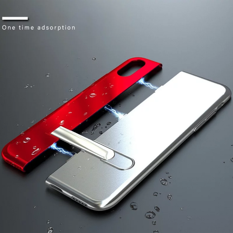 iPhone X/XS Iron-Man Series Auto-Fit Magnetic Aluminum Case
