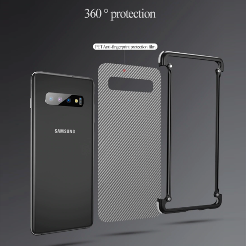 Galaxy S10 / S10 Plus Original Aluminum Metal Bumper Case