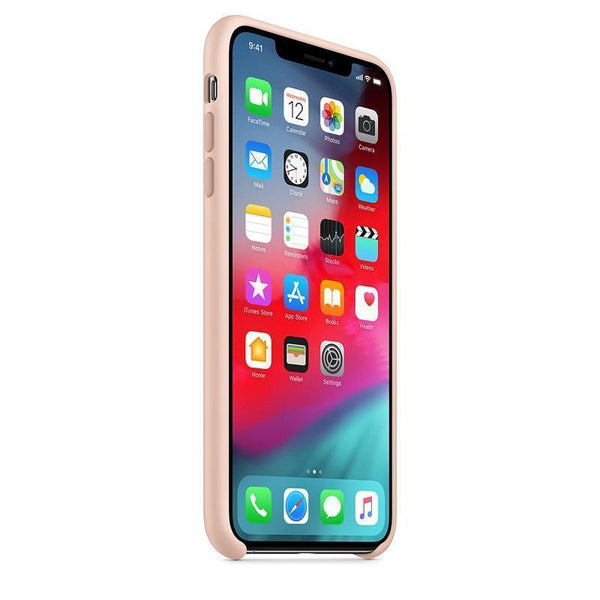 Apple iPhone X Series Silicone Case - Pink Sand