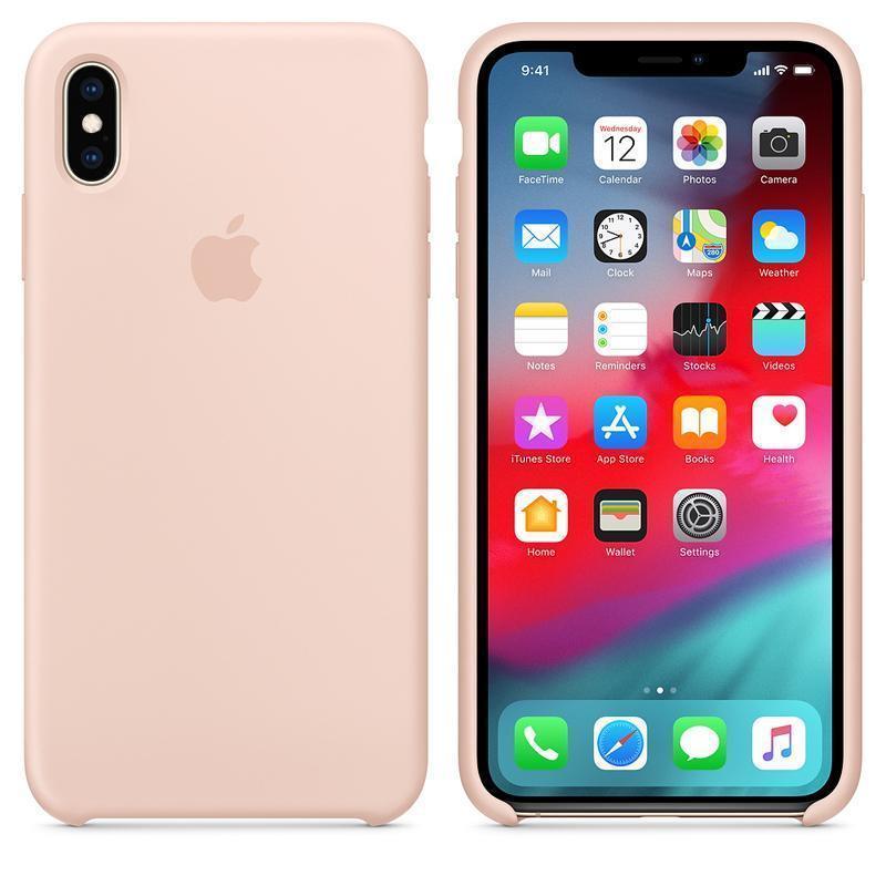 Apple iPhone X Series Silicone Case - Pink Sand