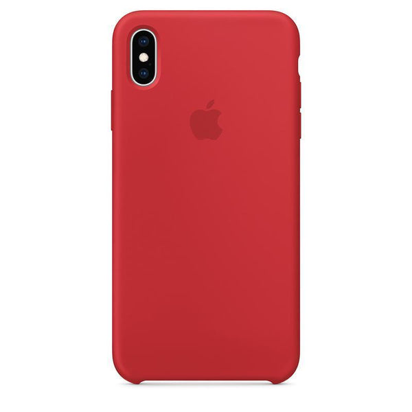 Apple iPhone X Series Silicone Case - Red