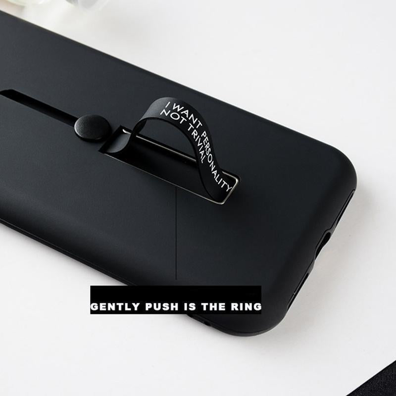 VIVO V15 / V15 Pro Luxury Stealth Bracket Ring Holder Personality Case
