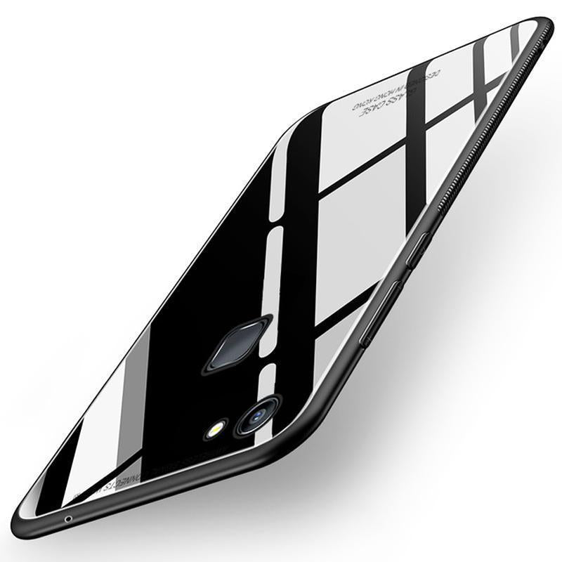 9H Tempered Glass Anti- Scratch Phone Case for Vivo V7/ V7 Plus