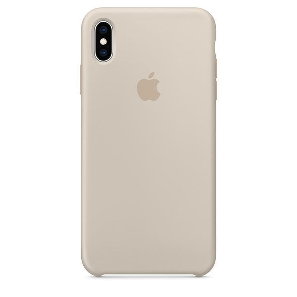 Apple iPhone X Series Silicone Case - Stone