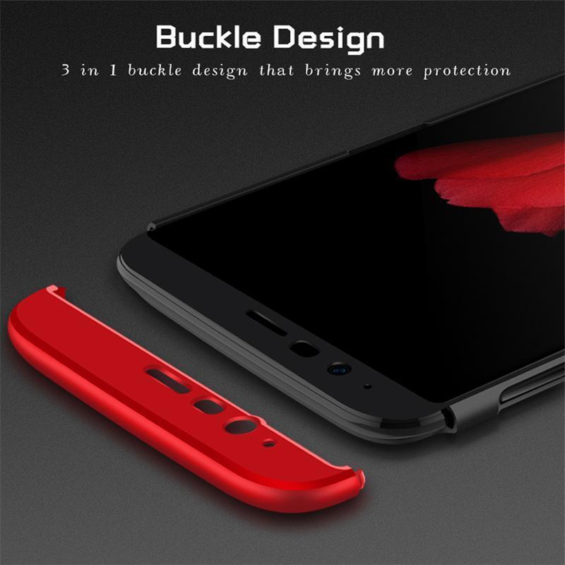 360 Full Body Protection Hard Matte Case for One Plus 5T