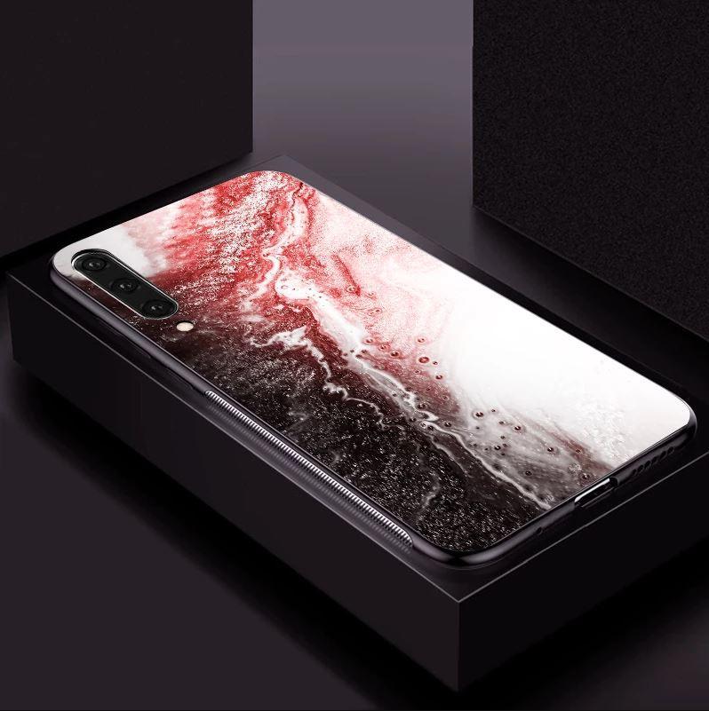Galaxy A50s Fantasy Ink Pattern Luxury Marble Case