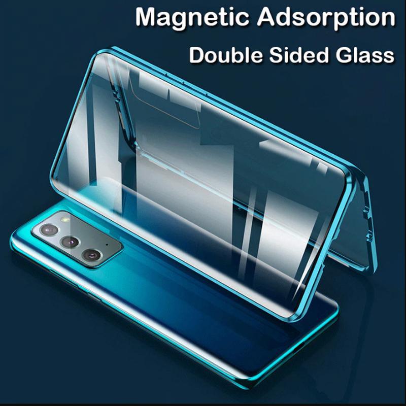 Double Sided Magnetic Glass Case for Galaxy Note 20 / 20 Ultra