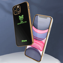 iPhone 12 Series Radium Glow Light Illuminated Goat Logo 3D Case