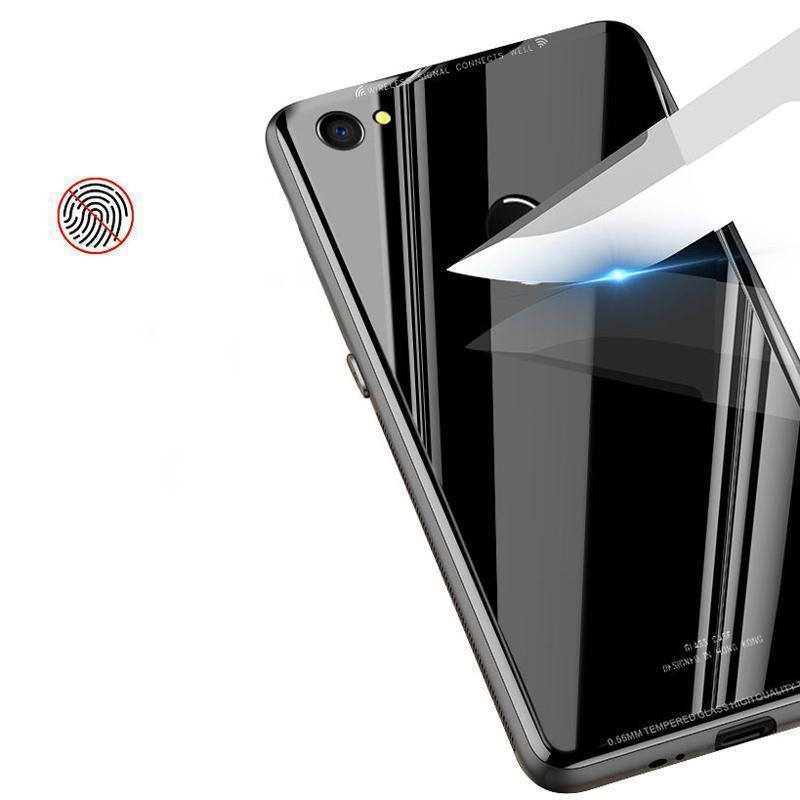 Luxury Hard Tempered Glass Phone Case for VIVO Y83