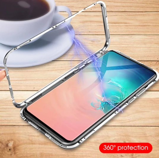 Vivo V15/ V15 Pro Electronic Auto-Fit Magnetic Glass Case
