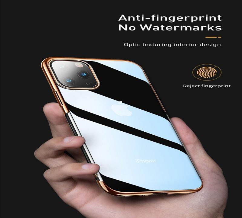 High-end Fashion Transparent Plated Case for iPhone 11 Series