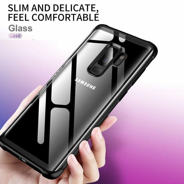Premium Edition Luxury Glass Case for Galaxy S9/ S9 Plus