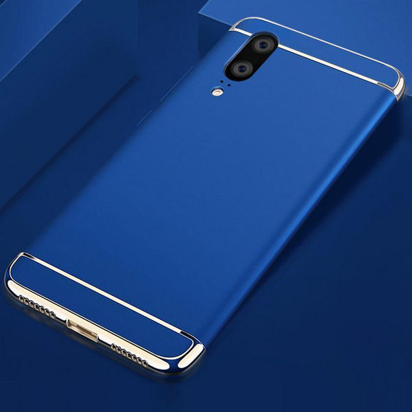 3-In-1 Electroplated Luxury Phone Case for Huawei P20 Lite