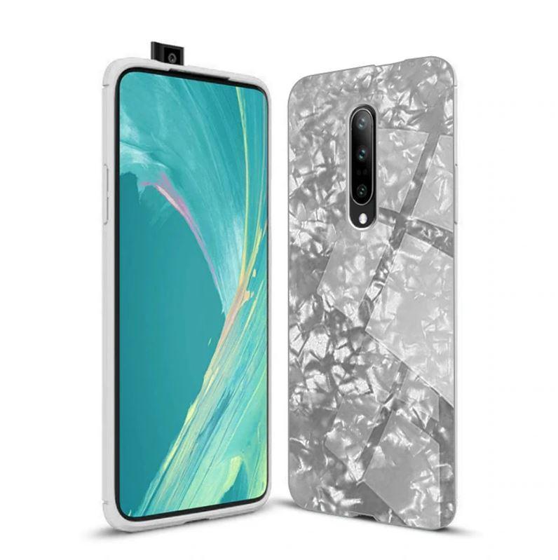 Oneplus 7 / 7 Pro Marble Pattern Tempered Glass Case