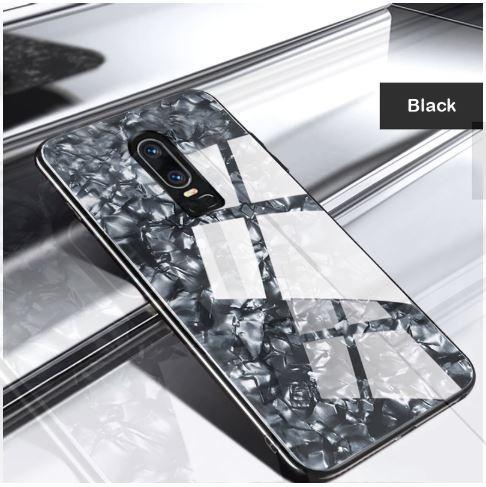 Luxury Marble Pattern Glass Case for OnePlus 6