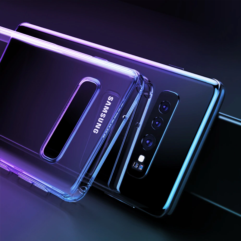 Galaxy S10 / S10 Plus Baseus Anti-Knock Transparent Shockproof Case