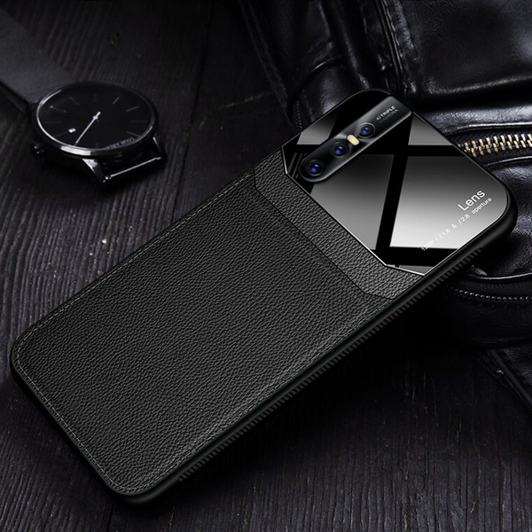 VIVO V15 Pro Leather Lens Luxury Card Holder Case
