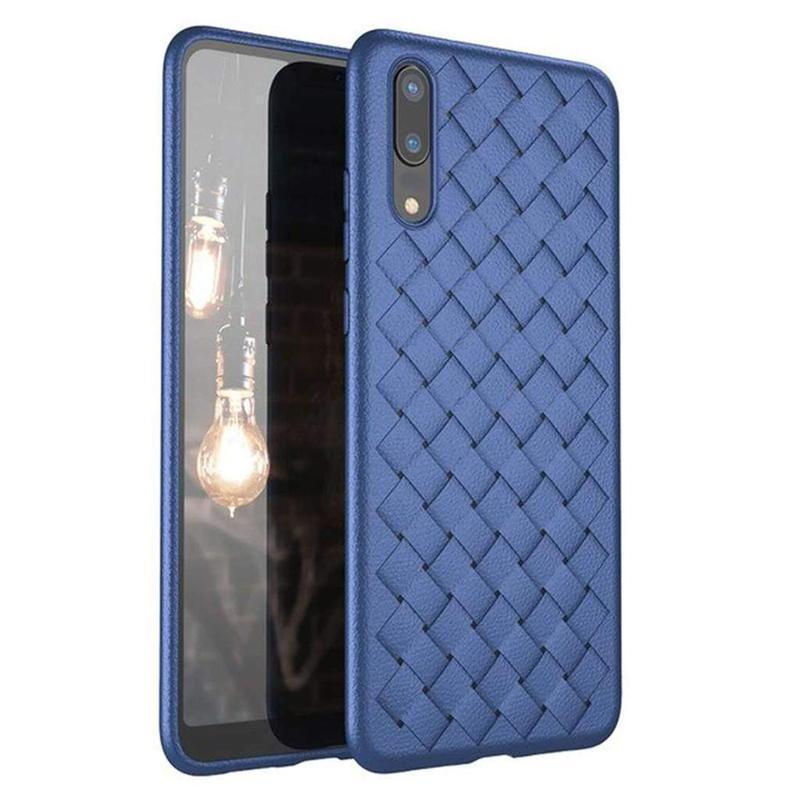 Ultra Thin Grid Weaving Phone Case For Vivo V11 Pro