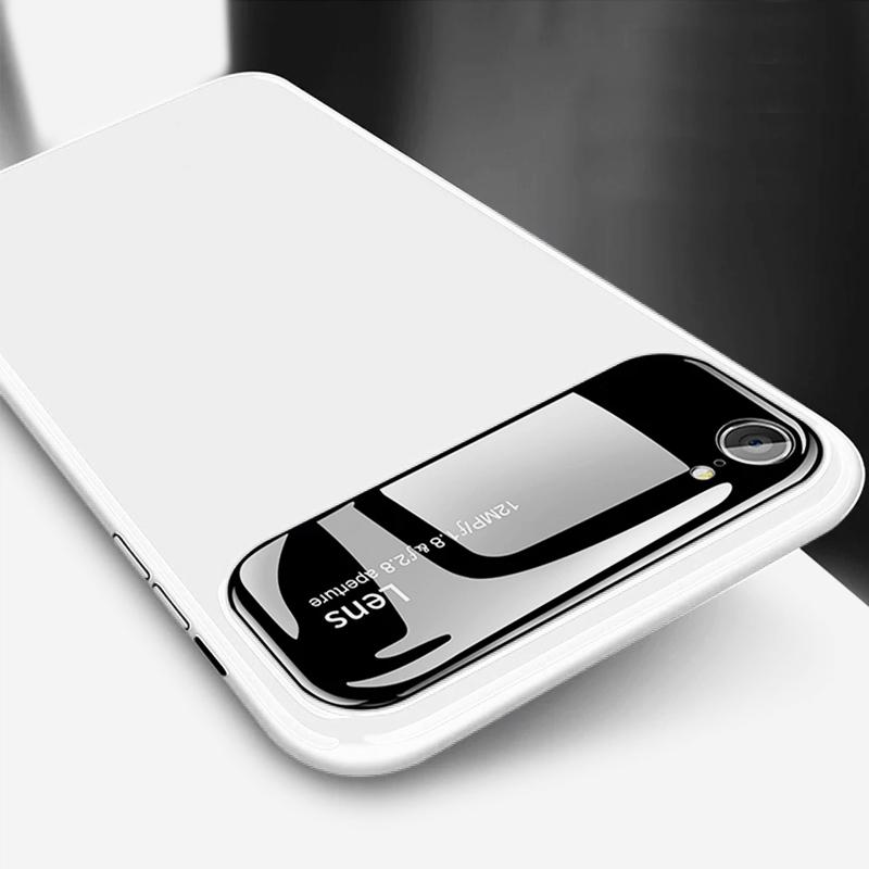 iPhone SE (2020) (4-IN-1 COMBO) Mirror Effect Case + Earphone Pouch + Type-C OTG Adapter + USB Cable